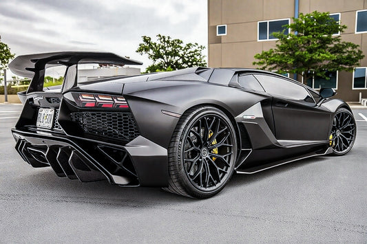 Lamborghini Aventador Base LP700 LP720 S LP740 SV LP750 Ultimate LP780 SVJ LP770 2012 2013 2014 2015 2016 2017 2018 2019 2020 2021 2022 2023 with Aftermarket Parts - 1:1 OEM SVJ V2 Side Skirts Dry Pre-preg&nbsp;Carbon Fiber / FRP from Aero Republic