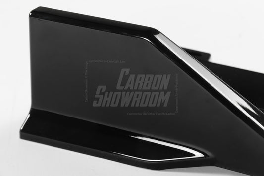 Benz C-Class C63S C63 C43 AMG C300 W205 Sedan (Fits Both Pre-LCI & LCI,C300 requires sport package bumper) 2015-2021 Aftermarket Parts - VTEN Rear Diffuser&Canards ABS