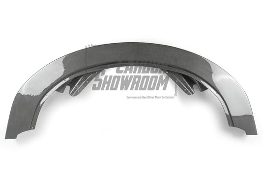 McLaren 720S 2018 2019 2020 2021 2022 2023 with Aftermarket Parts - RF Style Front Lip Carbon Fiber from Aero Republic