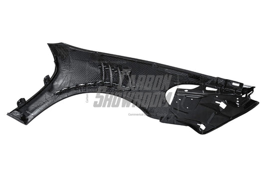 Porsche 718 Cayman / Boxster / GTS / GT4 / Spyder 2017 2018 2019 2020 2021 2022 2023 2024 with Aftermarket Parts - Pre-preg Carbon Fiber Front Fenders from TAKD Carbon