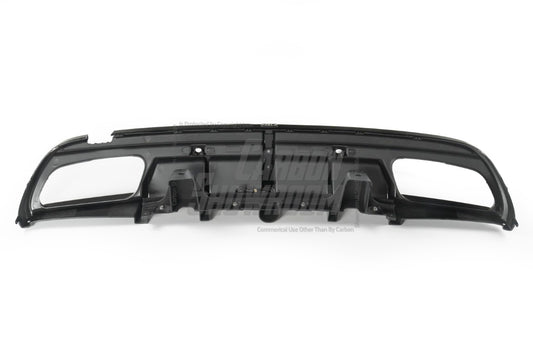 Benz C-Class C63S C63 C43 AMG C300 W205 Sedan (Fits Both Pre-LCI & LCI,C300 requires sport package bumper) 2015-2021 Aftermarket Parts - VTEN Rear Diffuser&Canards ABS