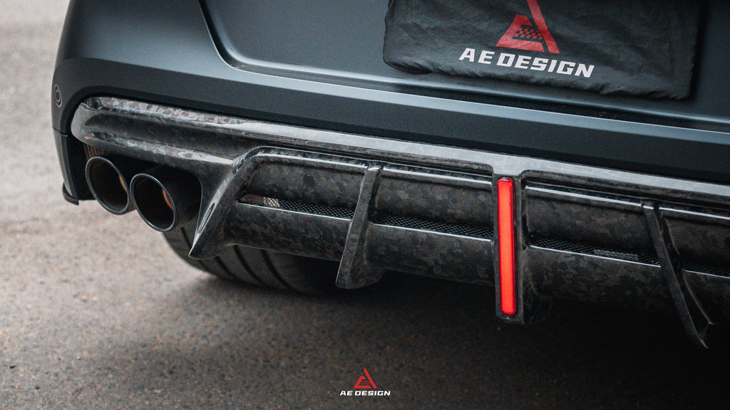 Armorextend Carbon Fiber Rear Diffuser & Canards AE V2 for BMW X5M/C X6M/C F95 F96