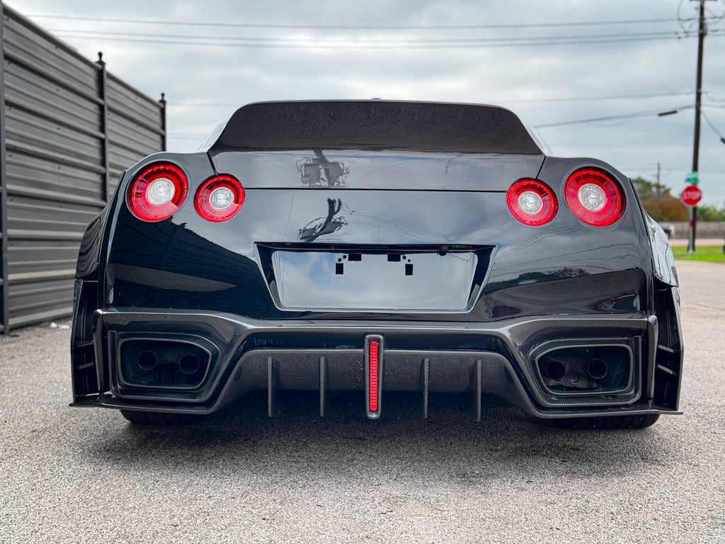 Robot Craftsman "Godzilla" Widebody Rear Diffuser for Nissan GTR R35 2008-ON