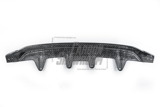 BMW 5 Series 530 540 (with M-package bumper, does not fit base model) & i5 e/x Drive40 (with M-package bumper, does not fit base model) M60 G60 G61 2024-ON with Aftermarket Parts - V1 Style Front Lip Pre-preg Carbon Fiber from TAKD Carbon