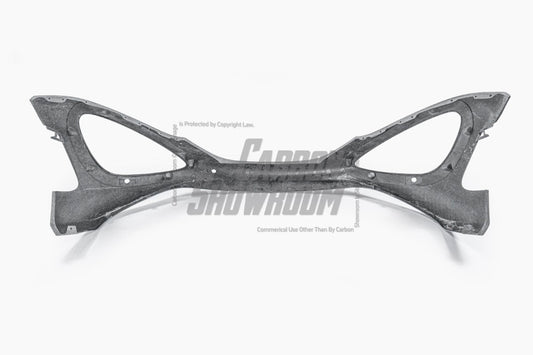 McLaren 720S 2018 2019 2020 2021 2022 2023 with Aftermarket Parts - 765LT Front Bumper & Lip Conversion Kit Pre-preg Carbon Fiber / FRP from Aero Republic