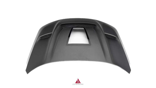 BMW M2 M2CS G87 2023-ON & 2 Series 230i M240i G42 2022-ON with Aftermarket Parts - ART Vented Transparent Glass V2 Style Hood Bonnet Double-sided Dry Pre-preg Carbon Fiber from ArmorExtend