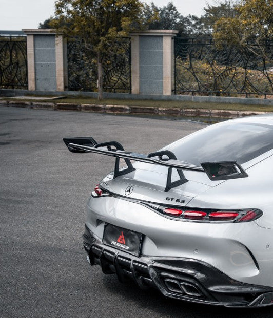 Mercedes Benz AMG GT63 SE Performance/Base C192 GT55 GT43 2025-ON with Aftermarket Parts - ART Rear Wing & Deck Lid Dry Pre-preg Carbon Fiber from ArmorExtend
