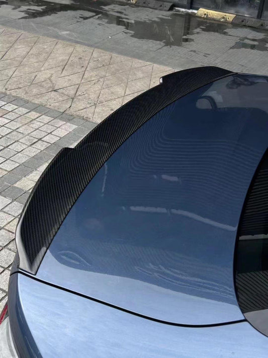 BMW 4 series 430i M440i G22 G23 2020-ON & M4 / M4C / M4CS  G82 2021-ON with Aftermarket Parts - Rear Spoiler Pre-preg Carbon Fiber from Karbel Carbon