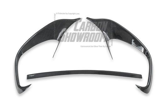 Mercedes Benz A-Class A45 W177 2019-ON with Aftermarket Parts - Front Bumper Pre-preg Carbon Fiber Surround from TAKD Carbon