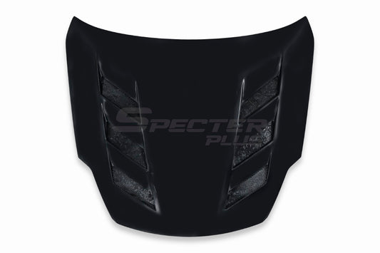 Nissan 350Z Nismo Performance Anniversary Grand Touring Base Fairlady Z Z33 2003 2004 2005 2006 2007 2008 2009 with Aftermarket Parts - Hood Carbon Fiber / FRP from SPECTER PLUS
