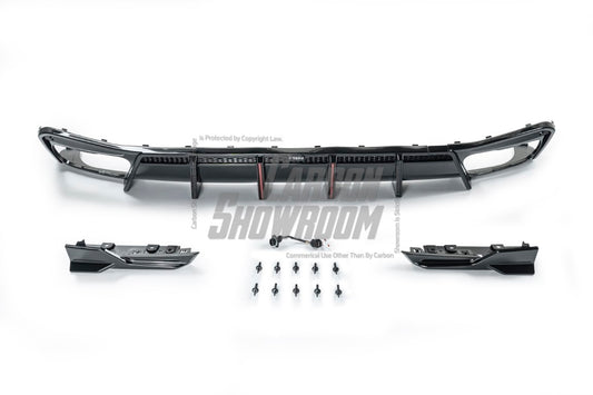 Upgrade Your BMW X5 G05 M50i X/S Drive 40i (with M-Package) (Fits Both Pre-LCI & LCI）2019-ON with VTEN's Aftermarket Parts - Rear Diffuser & Canards PP. A complete transformation of style and performance.