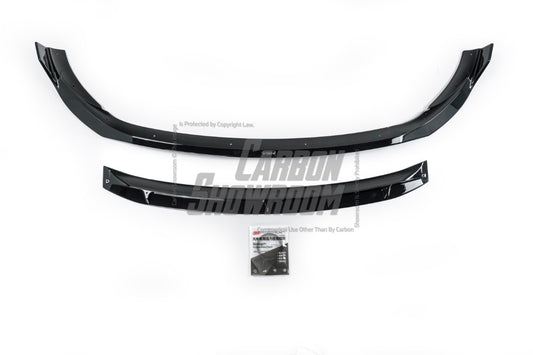 Mercedes Benz C-Class C300 W205 Sedan Facelift 2019 2020 2021 with Aftermarket Parts - Front Lip PP from VTEN