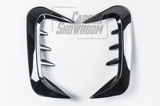 BMW 3 Series 330i M340i G20 G21 Pre-LCI (fitment for 330i requires M-Sport package bumper) 2020 2021 2022 with Aftermarket Parts - Rear Canards ABS from VTEN
