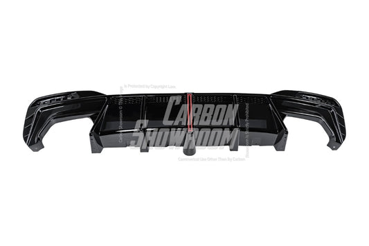 BMW M5/M5C F90 (Fits Both Pre-LCI & LCI) 2018-ON & 5 Series G30 540i M550i (With M-Package Bumper) G30 G31 (Fits Both Pre-LCI & LCI) 2017-ON with Aftermarket Parts - Rear Diffuser PP from VTEN