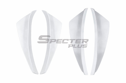 Nissan 350Z Nismo Performance Anniversary Grand Touring Base Fairlady Z Z33 2003 2004 2005 2006 2007 2008 2009 with Aftermarket Parts - Rear Canards Carbon Fiber / FRP from SPECTER PLUS