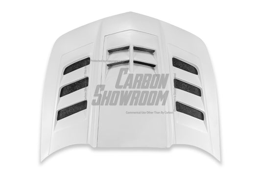 Chevrolet Camaro 5th Gen Z/28 2SS 1SS 2LT 2LS 1LT 1LS 2010 2011 2012 2013 2014 & ZL1 2012 2013 2014 2015 with Aftermarket Parts - V3 Hood Carbon Fiber / FRP from Aero Republic