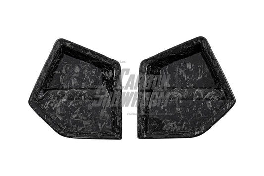 BMW 3 Series 330i (with M-package bumper, does not fit base model) M340i G20 G21 LCI 2023-ON with Aftermarket Parts - Front Intake Vents Cover Carbon Fiber from BCTXE Tuning