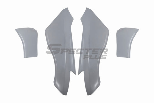 Nissan 350Z Nismo Performance Anniversary Grand Touring Base Fairlady Z Z33 2003 2004 2005 2006 2007 2008 2009 with Aftermarket Parts - Widebody Front Fenders Carbon Fiber / FRP from SPECTER PLUS