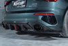 Audi S3 A3 S-line ( with s-line bumper) 8Y 2021-ON with Aftermarket Parts - Pre-preg Carbon Fiber Rear Diffuser from Karbel Carbon