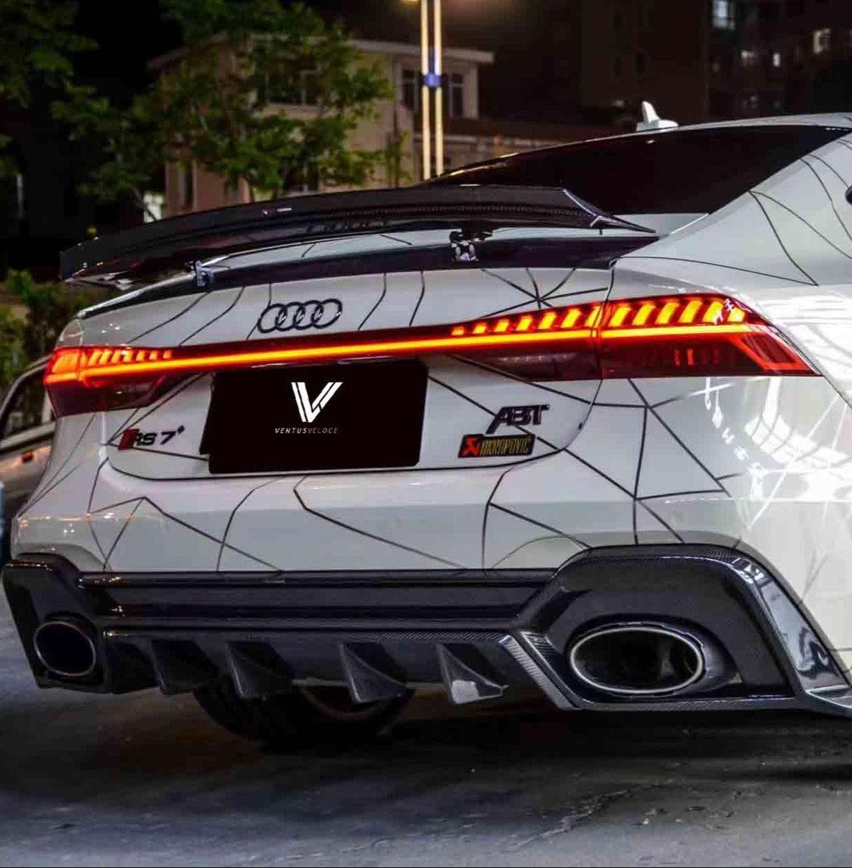 Audi RS6 & RS7 C8 Aftermarket Parts - Ventus Veloce Rear Diffuser ...