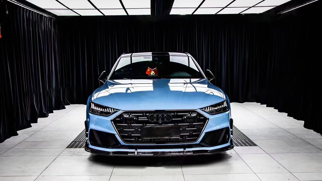 TAKD Carbon Dry Carbon Fiber Front Lip for Audi A7 S-Line & S7 C8 2018-ON