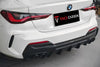 TAKD Pre-preg Carbon Fiber Rear Diffuser & Canards for BMW 430i M440i G22 G23