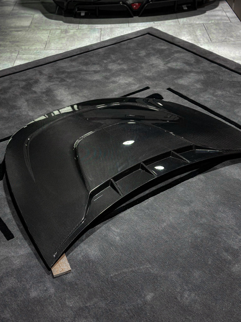 SD Carbon Hood Bonnet For Tesla Model Y / Performance