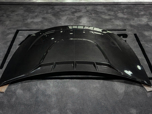 SD Carbon Hood Bonnet For Tesla Model Y / Performance