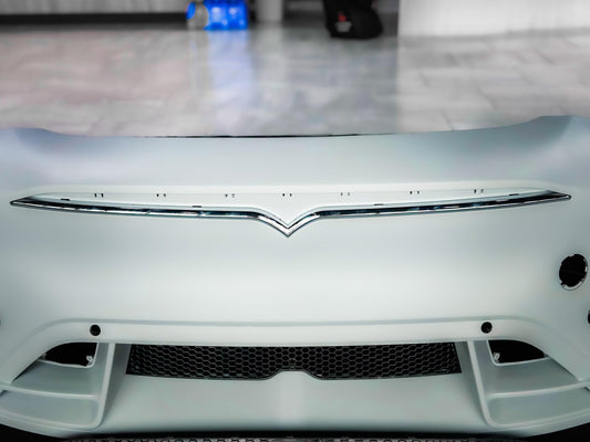 SD Carbon Front Bumper & Lip For Tesla Model Y / Performance