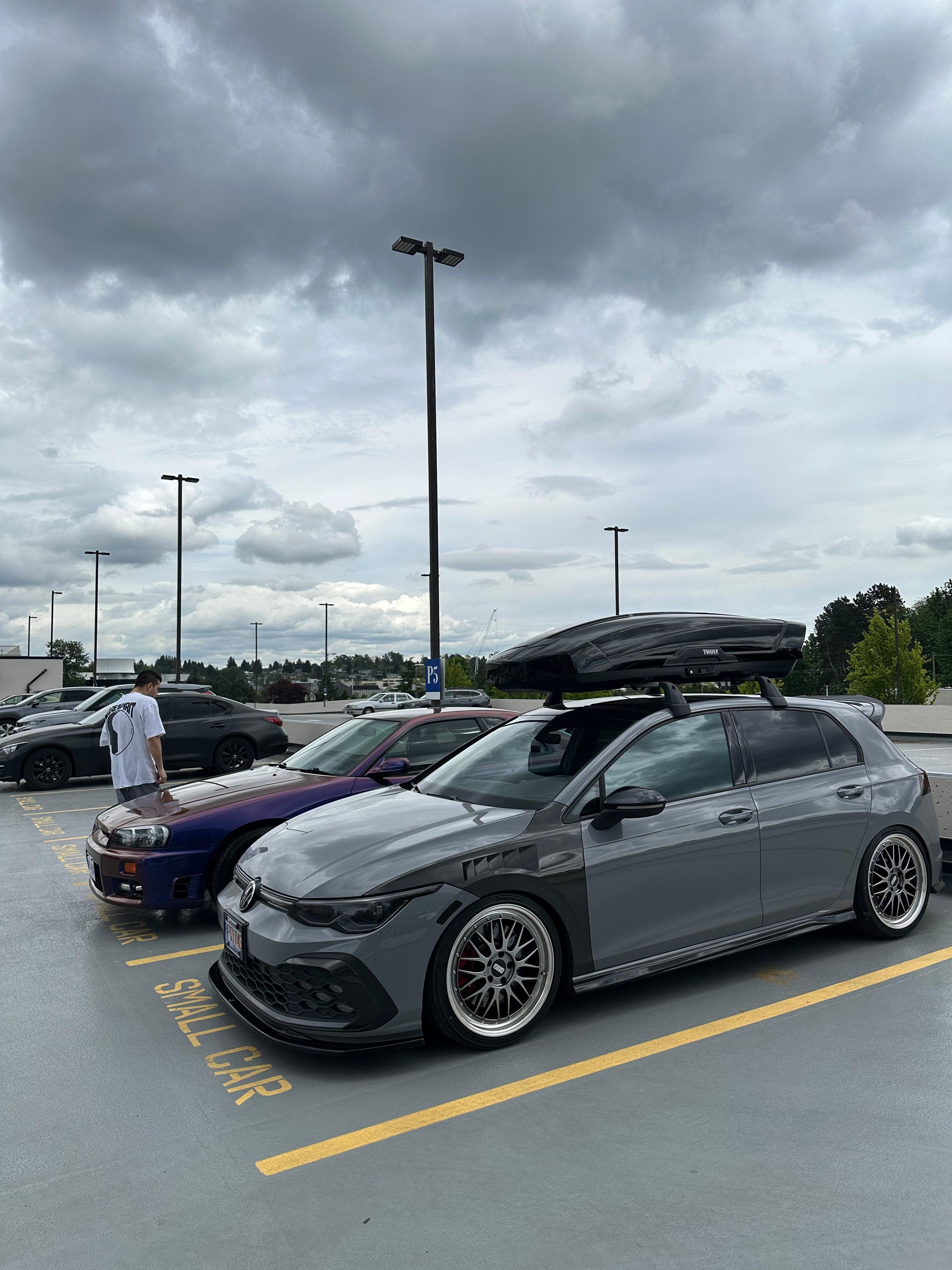 Golf R Thule Cross Bars Golf R Mk8 Roof Rack Mk4 Gti With Cargo