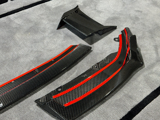 BMW M2 / M2C G87 2023-ON with Aftermarket Parts - Front Lip Pre-preg Carbon Fiber from Karbel Carbon