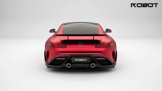 Mercedes Benz AMG GT/GTS/GTC/GTR C190 (fits both Pre-facelift & facelift) 2015 2016 2017 2018 2019 2020 2021 with Aftermarket Parts - Paragon Rear Wing Carbon Fiber / FRP from Robot Craftsman
Mercedes Benz AMG GT/GTS/GTC/GTR C190 (fits both Pre-facelift & facelift) 2015 2016 2017 2018 2019 2020 2021 with Aftermarket Parts - Paragon Rear Wing Carbon Fiber / FRP from Robot Craftsman