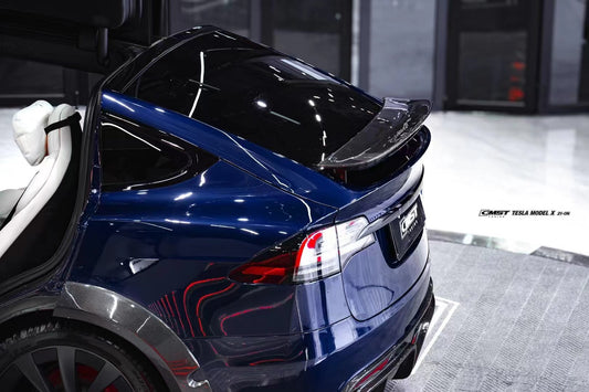 CMST Tuning Carbon Fiber Rear Spoiler for Tesla Model X 2022-ON