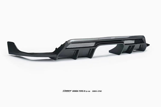 Honda Civic Type-R FL5 2023-ON with Aftermarket Parts - Pre-preg Carbon Fiber/FRP Rear Diffuser from CMST Tuning