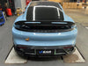 Porsche Taycan 9J1 Sedan/Cross Turismo RWD/4S/GTS/Turbo/Turbo S 2020-ON with Aftermarket Parts - Carbon Fiber & FRP Rear Diffuse from CMST Tuning