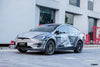 Tesla Model X Plaid Long Range Base 2022-ON with Aftermarket Parts - Upper Valences Carbon Fiber / FRP from CMST Tuning
