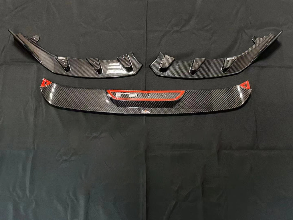 BMW M2 / M2C G87 2023-ON with Aftermarket Parts - Pre-preg Carbon Fiber Front Lip from BCTXE Tuning