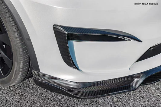 CMST Tuning Carbon Fiber Front Lip for Tesla Model X 2022-ON