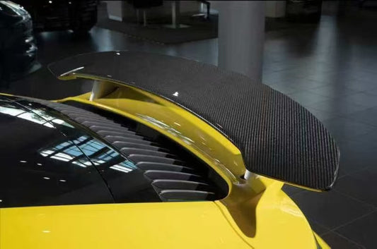 Porsche 911 992.1 Turbo/Turbo S 2020 2021 2022 2023 2024 with Aftermarket Parts - OEM Replacement Style Rear Wing Carbon Fiber / FRP from Aero Republic