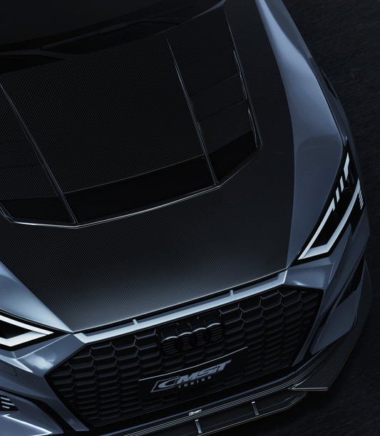 CMST Tuning V2 Hood Bonnet for Audi RS3 S3 A3 8Y 2021-ON Carbon Fiber/FRP