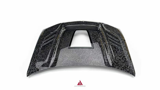 BMW X3 G01 & X3M X3MC F97 (Fits Both Pre-LCI & LCI) 2019 2020 2021 2022 2023 2024 & X4 G02 & X4M X4MC F98 (Fits Both Pre-LCI & LCI) 2019 2020 2021 2022 2023 2024 2025 with Aftermarket Parts ART Vented Transparent Glass V2 Hood Bonnet Dry Pre-preg Carbon Fiber from ArmorExtend