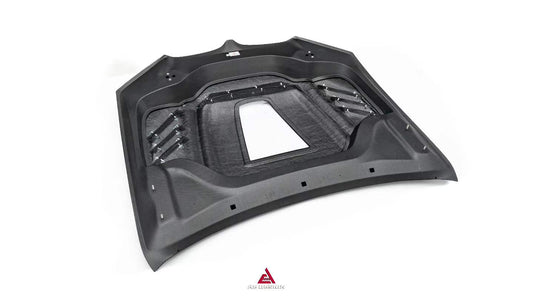 BMW X3 G01 & X3M X3MC F97 (Fits Both Pre-LCI & LCI) 2019 2020 2021 2022 2023 2024 & X4 G02 & X4M X4MC F98 (Fits Both Pre-LCI & LCI) 2019 2020 2021 2022 2023 2024 2025 with Aftermarket Parts ART Vented Transparent Glass V2 Hood Bonnet Dry Pre-preg Carbon Fiber from ArmorExtend