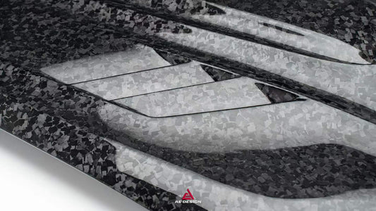 BMW X3 G01 & X3M X3MC F97 (Fits Both Pre-LCI & LCI) 2019 2020 2021 2022 2023 2024 & X4 G02 & X4M X4MC F98 (Fits Both Pre-LCI & LCI) 2019 2020 2021 2022 2023 2024 2025 with Aftermarket Parts ART Vented Transparent Glass V2 Hood Bonnet Dry Pre-preg Carbon Fiber from ArmorExtend