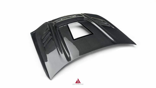 BMW X3 G01 & X3M X3MC F97 (Fits Both Pre-LCI & LCI) 2019 2020 2021 2022 2023 2024 & X4 G02 & X4M X4MC F98 (Fits Both Pre-LCI & LCI) 2019 2020 2021 2022 2023 2024 2025 with Aftermarket Parts ART Vented Transparent Glass V2 Hood Bonnet Dry Pre-preg Carbon Fiber from ArmorExtend