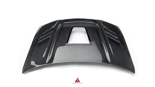 BMW X3 G01 & X3M X3MC F97 (Fits Both Pre-LCI & LCI) 2019 2020 2021 2022 2023 2024 & X4 G02 & X4M X4MC F98 (Fits Both Pre-LCI & LCI) 2019 2020 2021 2022 2023 2024 2025 with Aftermarket Parts ART Vented Transparent Glass V2 Hood Bonnet Dry Pre-preg Carbon Fiber from ArmorExtend