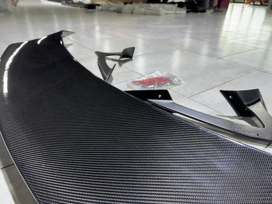 Aero Republic AR Style Rear Spoiler Wing for Lexus LC500 LC500h Coupe Pre-preg Carbon Fiber/FRP