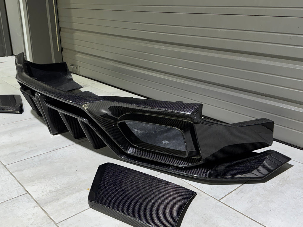 Robot Craftsman "Godzilla" Rear Bumper & Diffuser for Nissan GTR  R35 PP Polypropylene FRP Carbon  Fiber