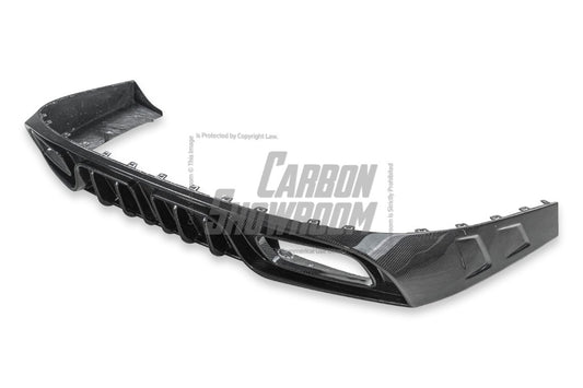 Mercedes Benz AMG GT43 GT50 GT53 (Fits Rear Wheel Drive Only) X290 2021 2022 2023 2024 with Aftermarket Parts - V2 Rear Diffuser Pre-preg Carbon Fiber from TAKD Carbon