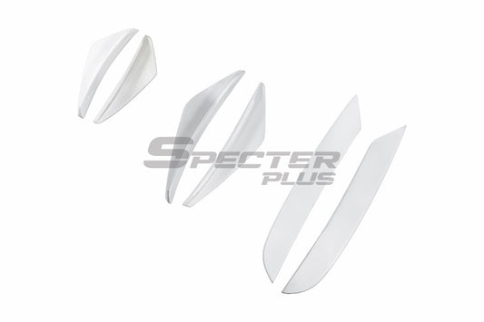 Nissan 350Z Nismo Performance Anniversary Grand Touring Base Fairlady Z Z33 2003 2004 2005 2006 2007 2008 2009 with Aftermarket Parts - Front Canards Carbon Fiber / FRP from SPECTER PLUS