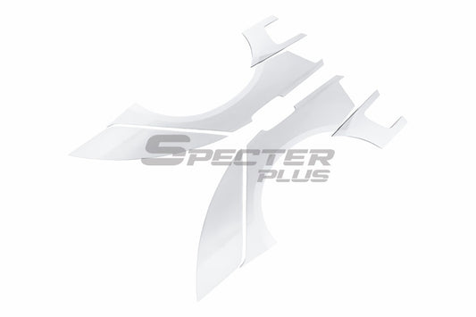 Audi RS3 S3 A3 8V/8V.5 2014 2015 2016 2017 2018 2019 2020 with Aftermarket Parts - Widebody Rear Quarter Panel Flares Carbon Fiber / FRP from SPECTER PLUS